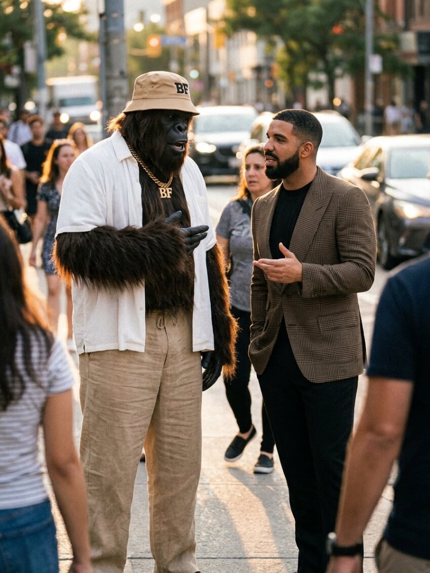 Bigfoot with Drake