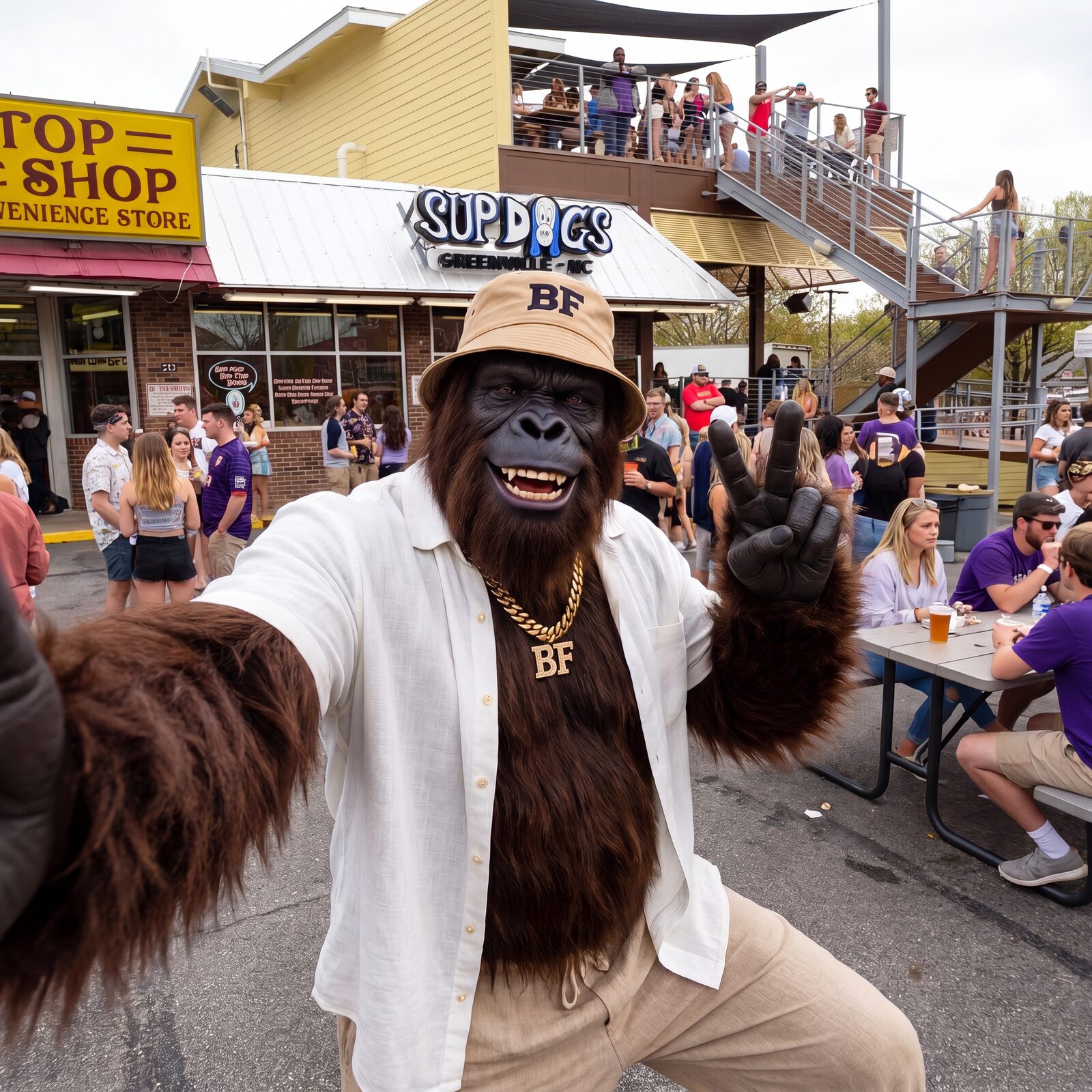Bigfoot at SupDogs Greenville NC
