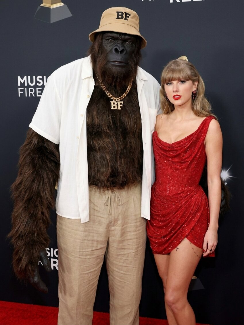 Bigfoot with Taylor Swift
